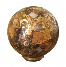 Vintage hardware resin sphere