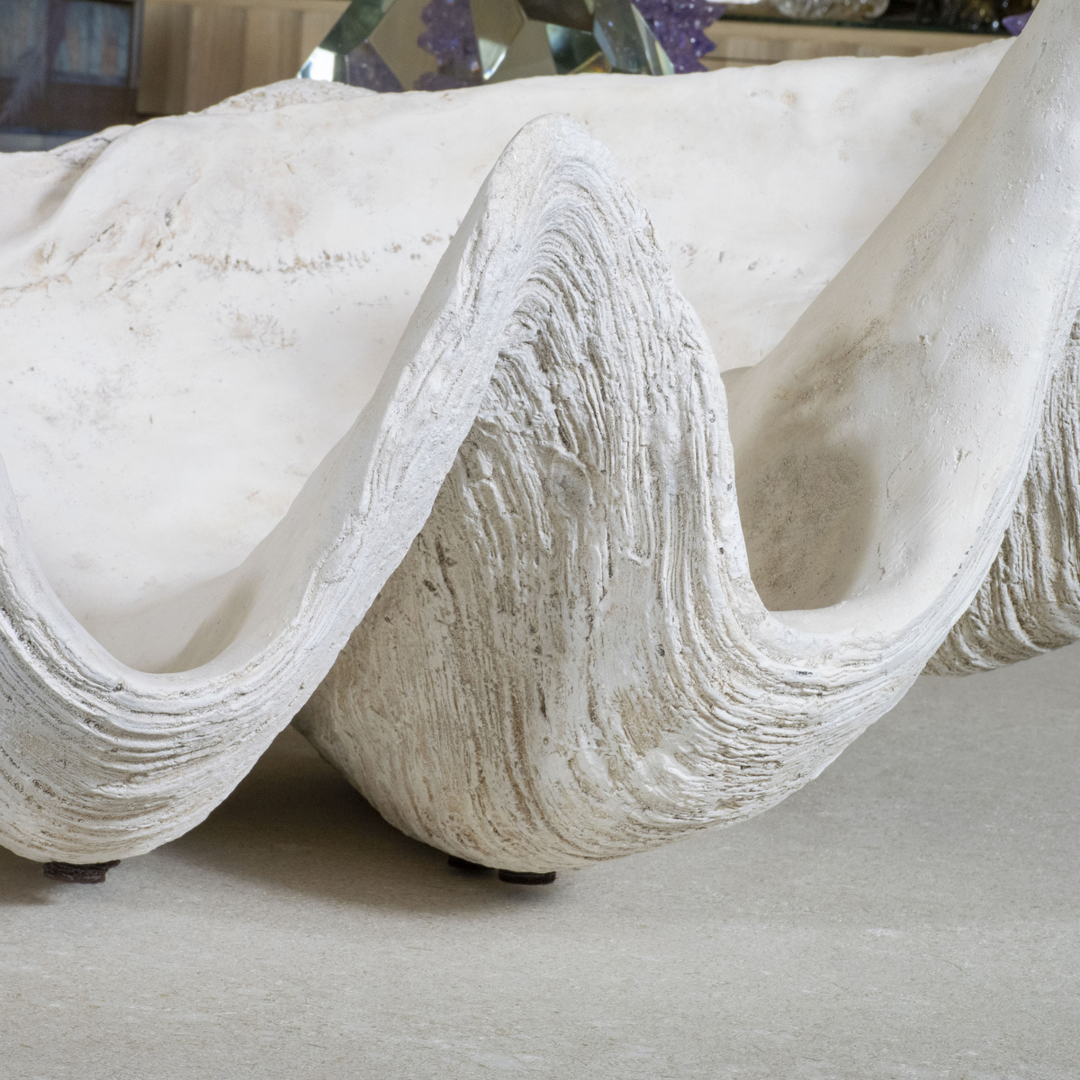 Monumental composite shell form sculpture | Sculptures | John Salibello