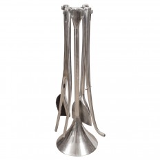 Set of aluminum fire tools