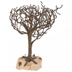 Large mixed metal tree sculpture