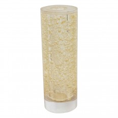 Cylindrical resin vase 