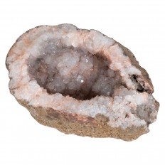 Crystalized geode sculpture 