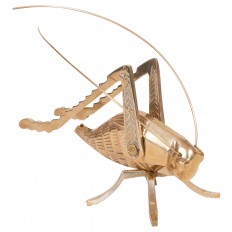 Brass grasshopper objet 