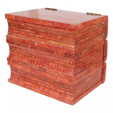 Coral tessellated stone 