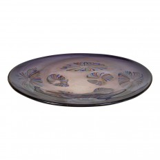 Grey Murano glass bowl 