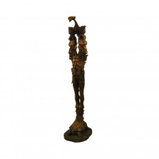 Bronze sculpture titled 