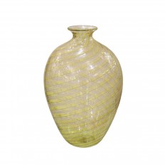 Lattimo swirl glass vase