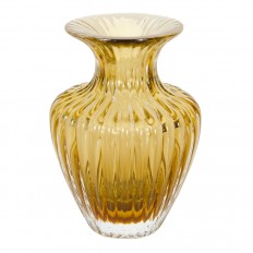 Gold Murano glass vase