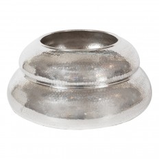 Repousse silver plated bowl