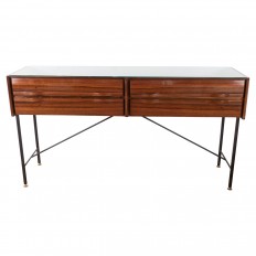 Rectangular rosewood sideboard/console