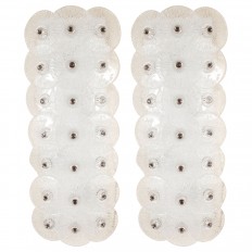 Pair of rectangular sconces