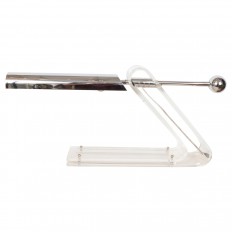 Unusual cantilevered table lamp