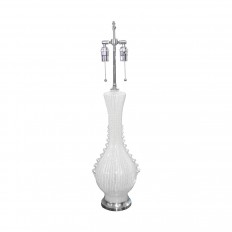 Single lattisimo glass table lamp