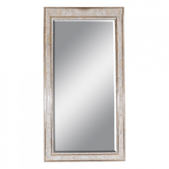 List. Mirror Rectangular mirror with tessellated stone | Mirrors | John Salibello
