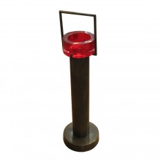 Murano bronze finish candy stand