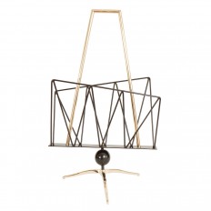 Stylized magazine rack