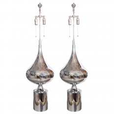 Pair of modernist table lamps