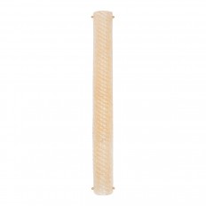 Single gold fluted glass sconce